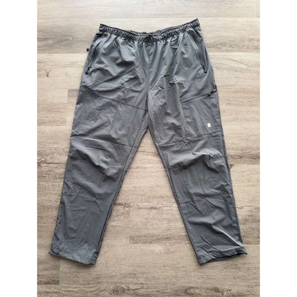 NWT Little Donkey Andy Gray Track Hiking Pants, XXXL